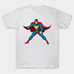 Cartoon Superhero T-Shirt
